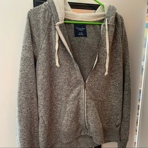 American Eagle Gray Sweater Hoodie